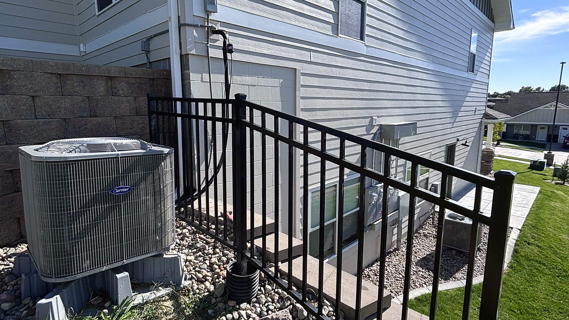 Decorative aluminum fence to pool code — ECS Fence install